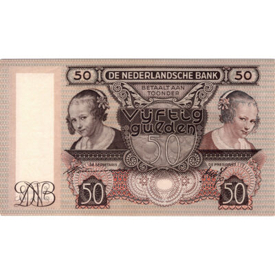 50 gulden 1941 Oestereetster PMG 58 EPQ