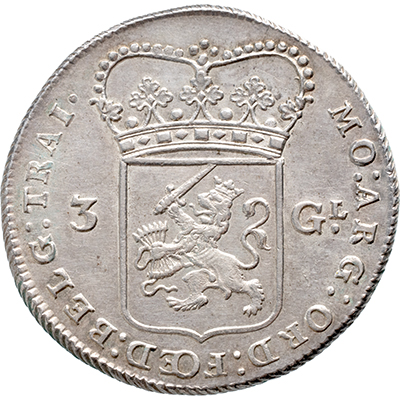 3 gulden Utrecht 1786