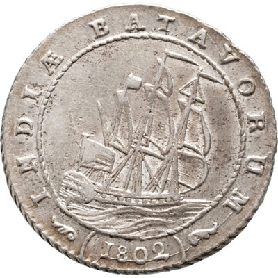 Scheepjesgulden Nederlands Indië 1802