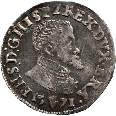 1/10 philipsdaalder Brabant, Antwerpen 1571