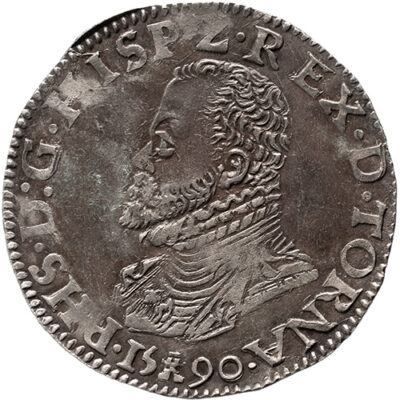 1/2 Philipsdaalder Doornik 1590