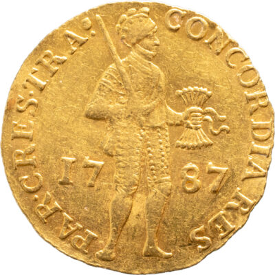 Gouden dukaat Utrecht 1787
