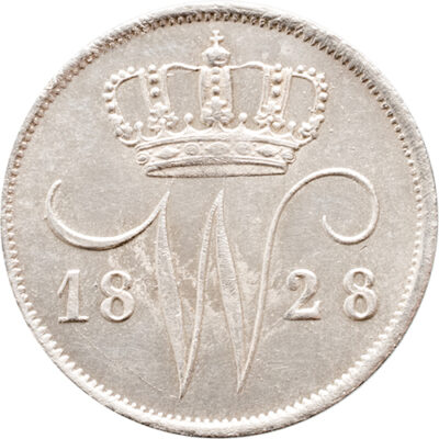 10 cent 1828U Willem I FDC-