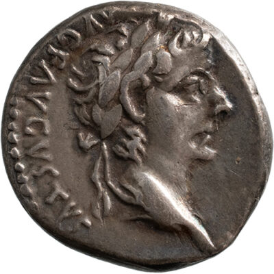 AR Denarius Tiberius (14-37)