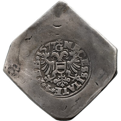 Koningsdaalder noodmunt Groningen 1577