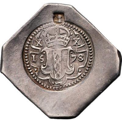 20 stuiver noodmunt Amsterdam 1578