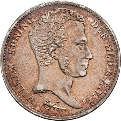 1 gulden 1823U Willem I Pr-