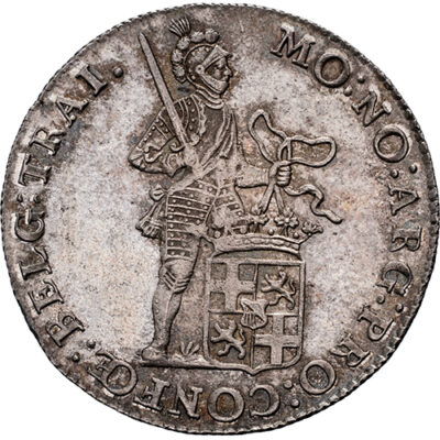 1/2 zilveren dukaat Utrecht 1764