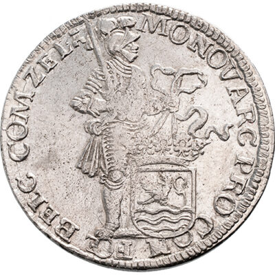 1/2 zilveren dukaat Zeeland 1673
