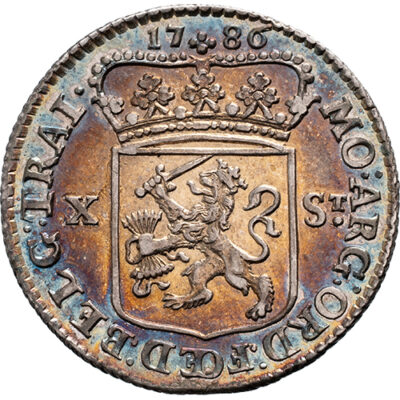 10 stuiver Utrecht 1786