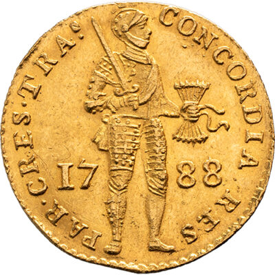 Gouden dukaat Utrecht 1788